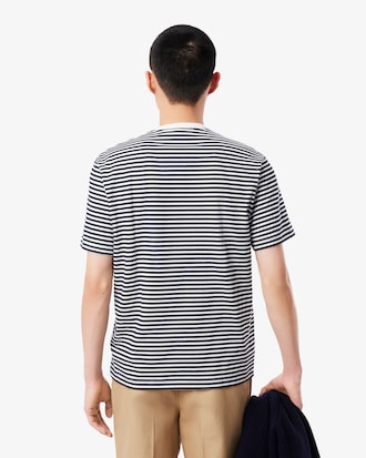 Men's Striped Heavy Cotton T-Shirt