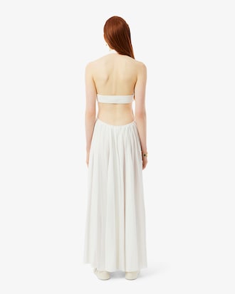 Women's Runway Ribbed Pleated Dress