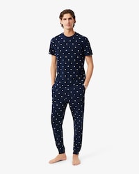 Men's Printed Cotton Pajama Bottoms