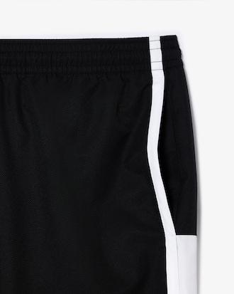 Men's Lightweight Colorblock Stripe Tennis Shorts