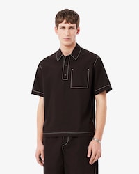 Relaxed Fit Short Sleeved Poplin Shirt
