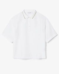 Polo Oversized De Tejido T&eacute;cnico Para Mujer