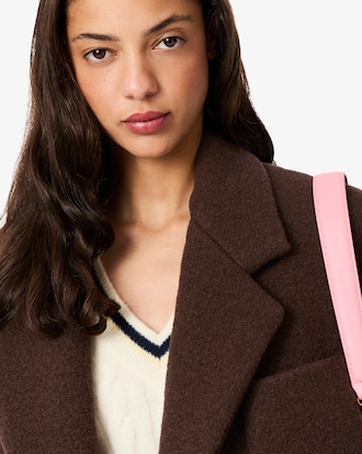 Women's Double-Breasted Wool Coat