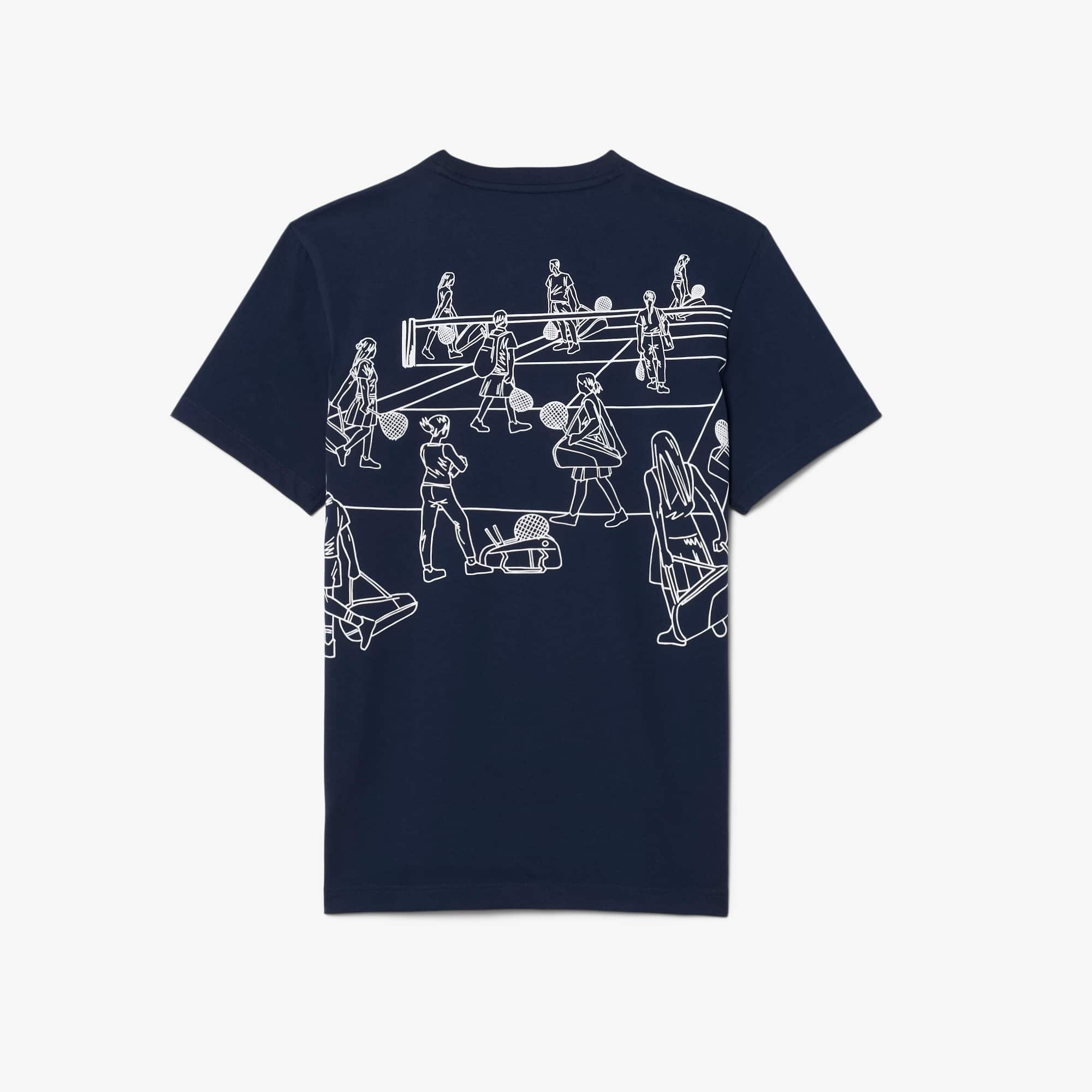 Ultra Dry Printed Tennis T-Shirt