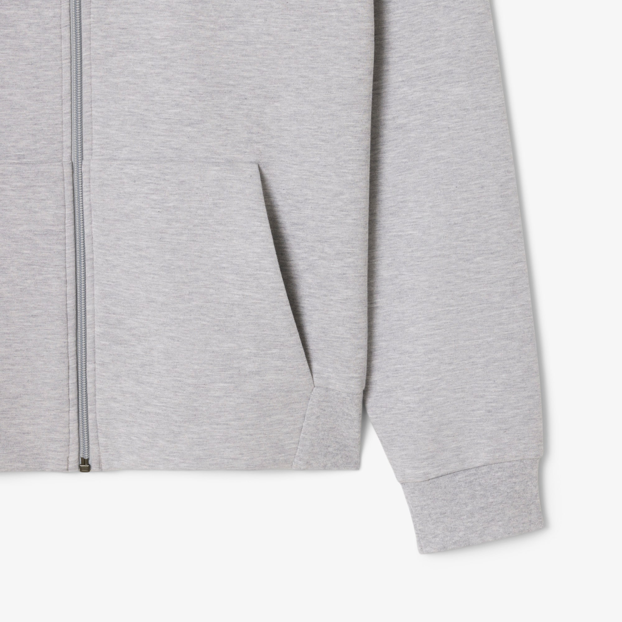 Men's Double Faced Jersey Zip-Up Sweatshirt - Sweaters