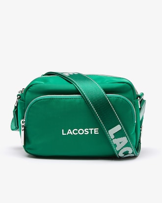 Crossbody unisex de nailon con marca