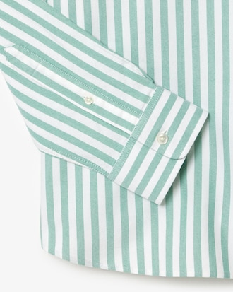 Men's Regular Fit Striped Oxford Shirt
