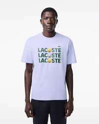 Men's Heavy Cotton Ball Print T-Shirt