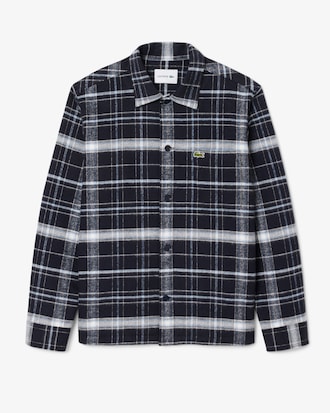 Men's Cotton Plaid Overshirt