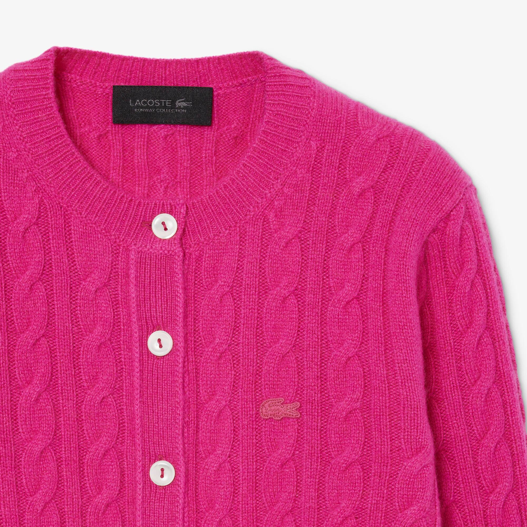 Runway Cashmere Cable Knit Cardigan - Sweaters & Sweatshirts - New