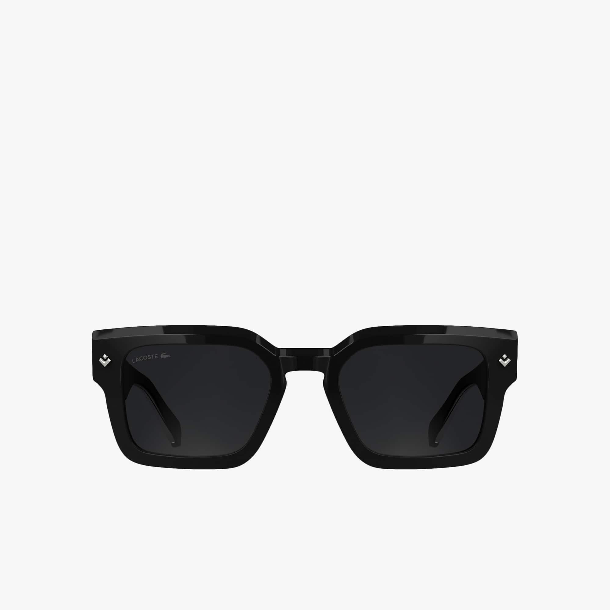 Lacoste Icons Acetate Rectangle Glasses - One Size In Black