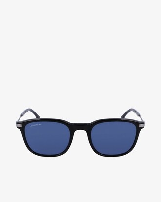 Men's Multicolored Rectangle Acetate Glasses