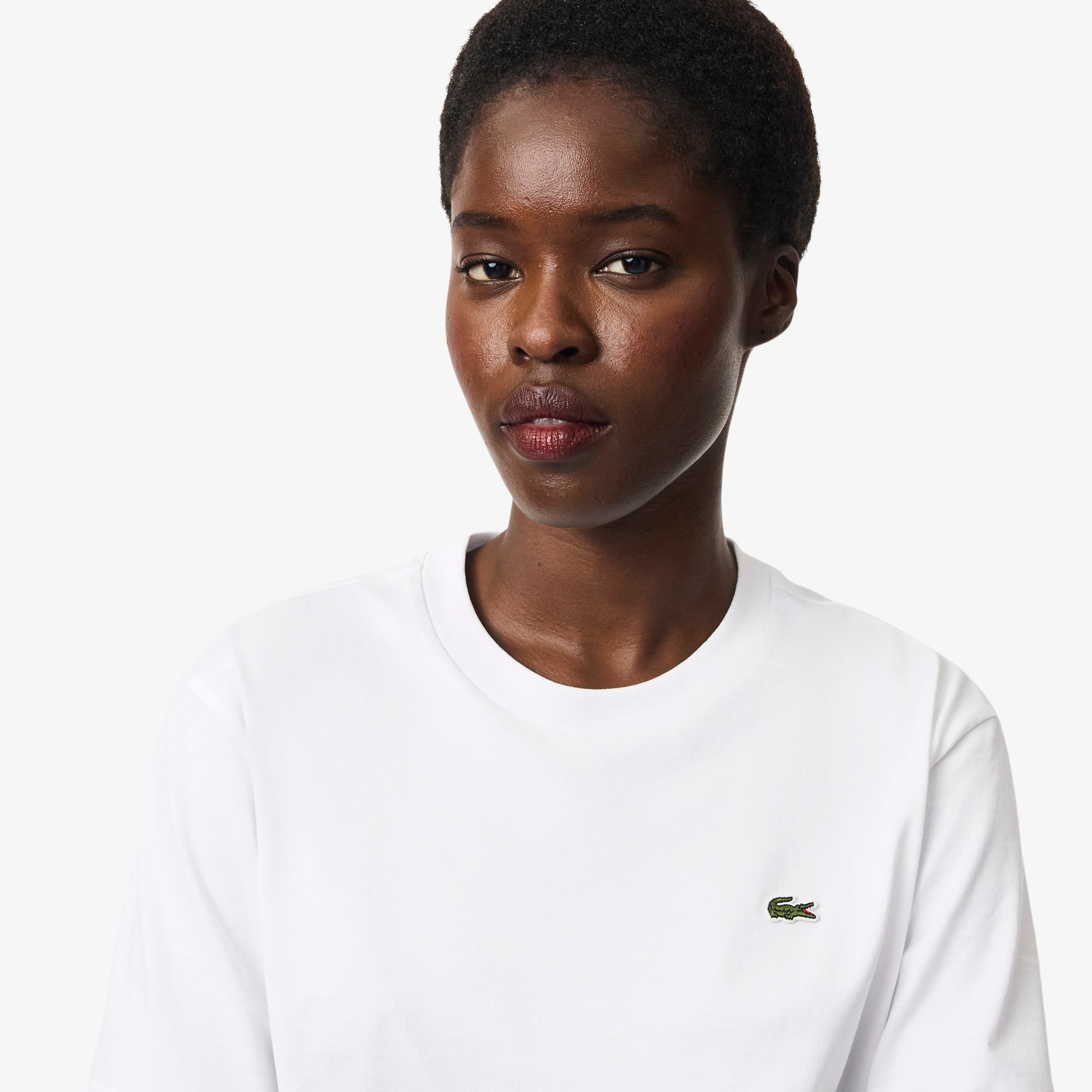 Women's Relaxed Fit Soft Cotton T-Shirt - T-Shirts & Tops - New In