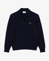 Women's Made in France Seamless Cashmere Polo Neck Sweater
