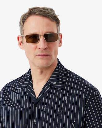 Relaxed Fit Print Twill Shirt