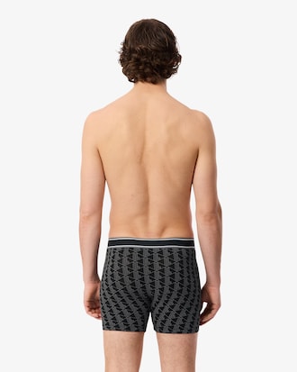 Men's Stretch Cotton Monogram Boxer Briefs