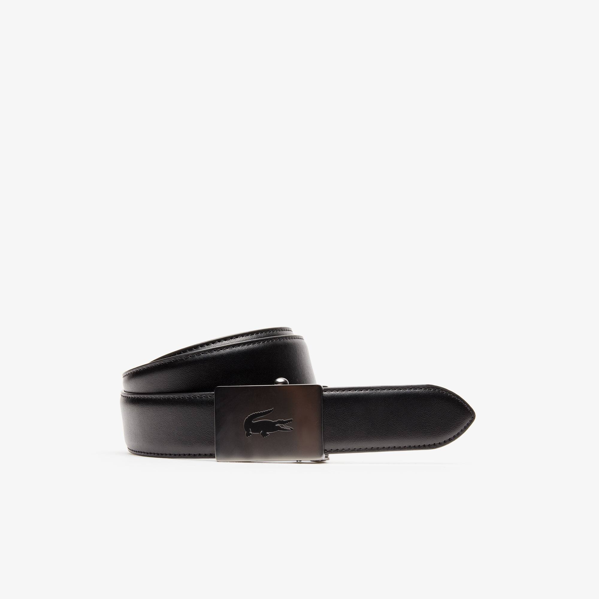 lacoste leather