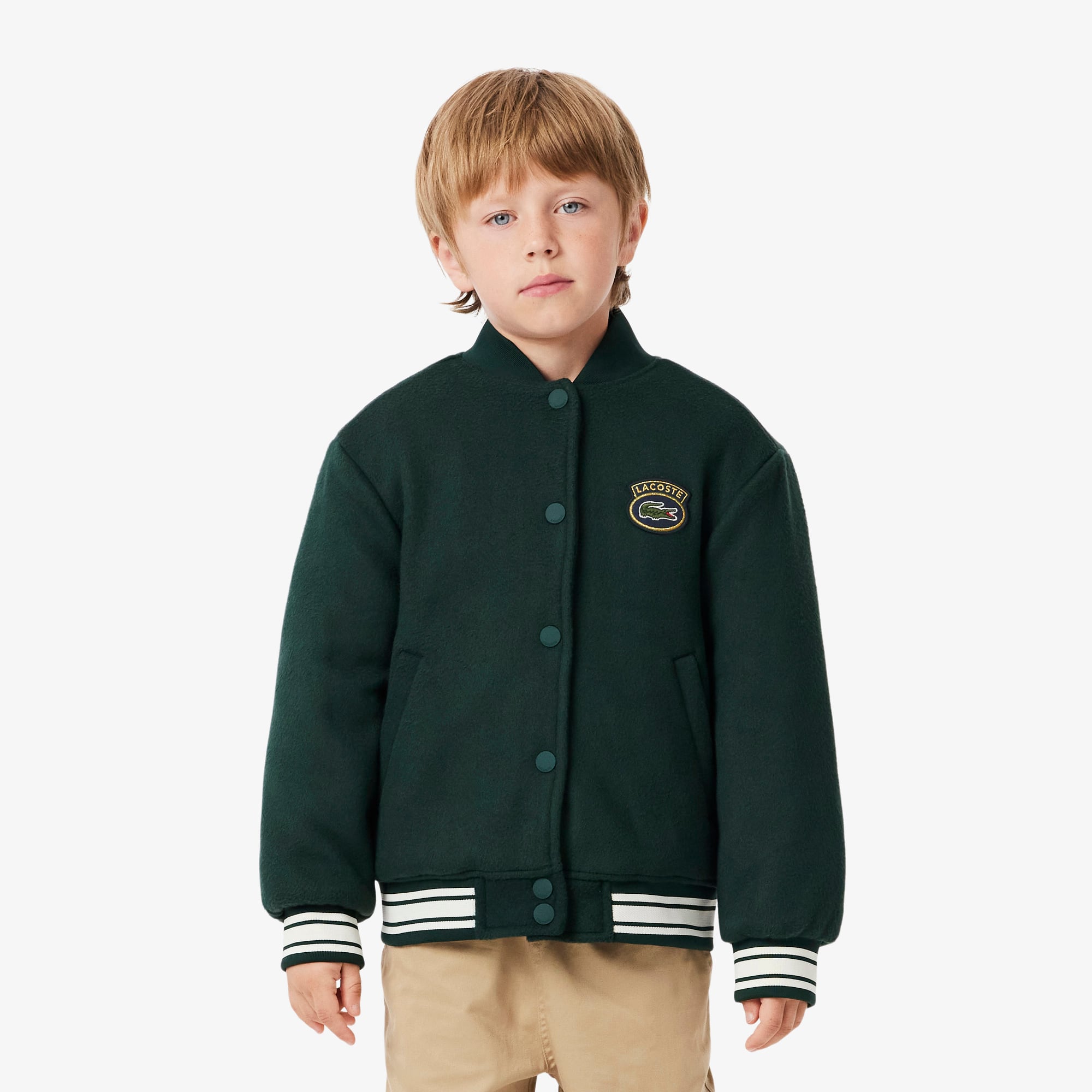 Crocodile Badge Bomber Jacket - Teens Jackets & Coats - New In