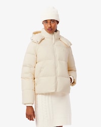 Doudoune à capuche relaxed fit duvet