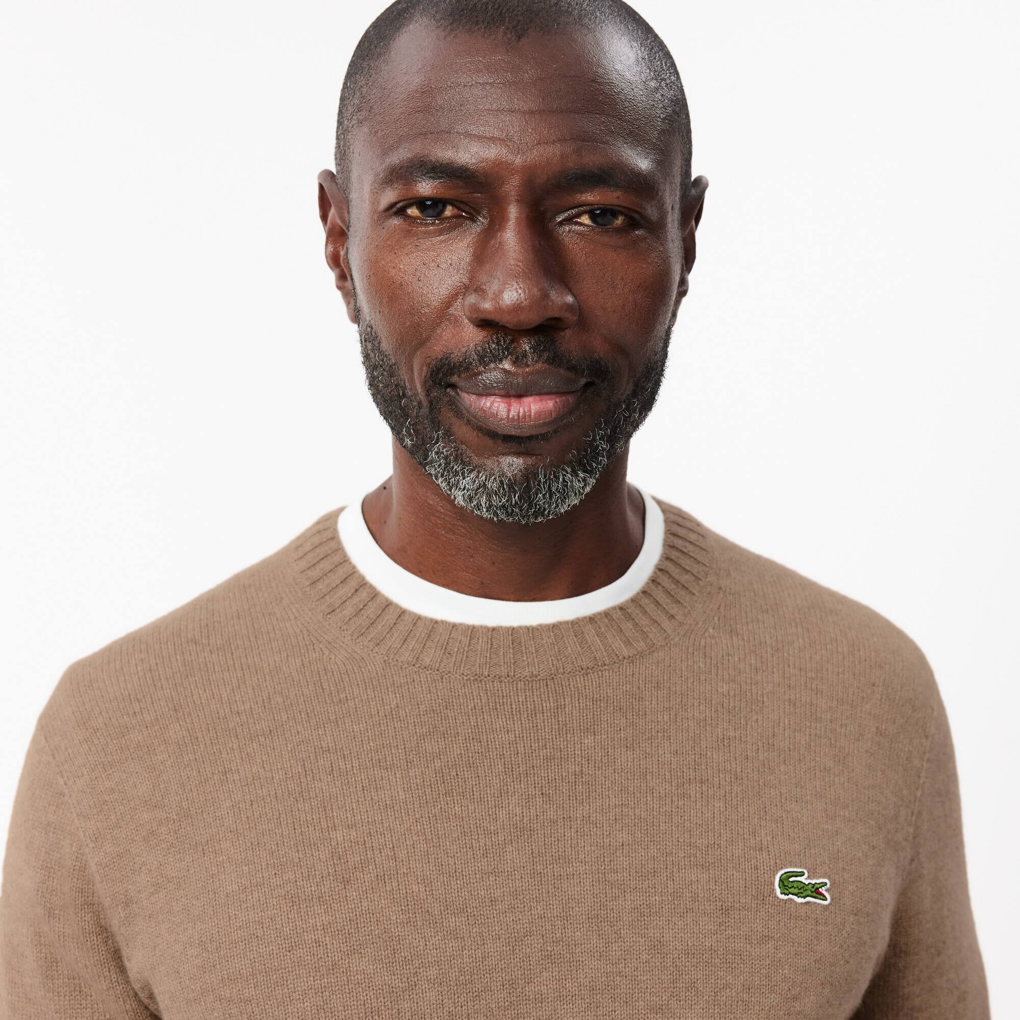 Men's 3D Knit Cashmere Crew Neck Sweater - Sweaters & Sweatshirts