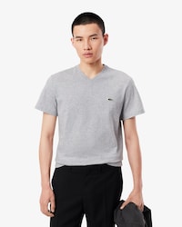 Playera de algod&oacute;n con cuello en V