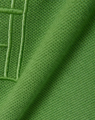 Classic Fit Embroidery Detail Petit Piqu&eacute; Polo