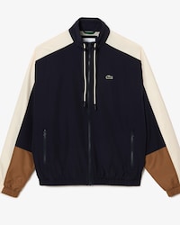 Men's Water Resistant Colorblock Zip-Up Jacket