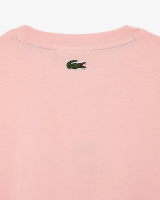 T-shirt unisexe regular fit avec marquage en jersey de coton