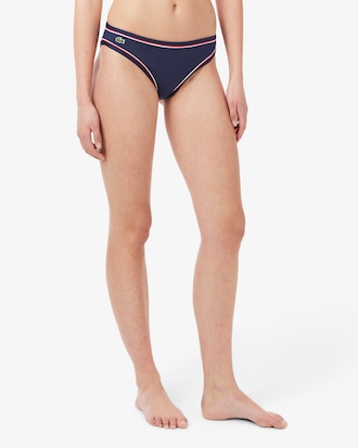 Women's Contrast Trim Swim Bottoms