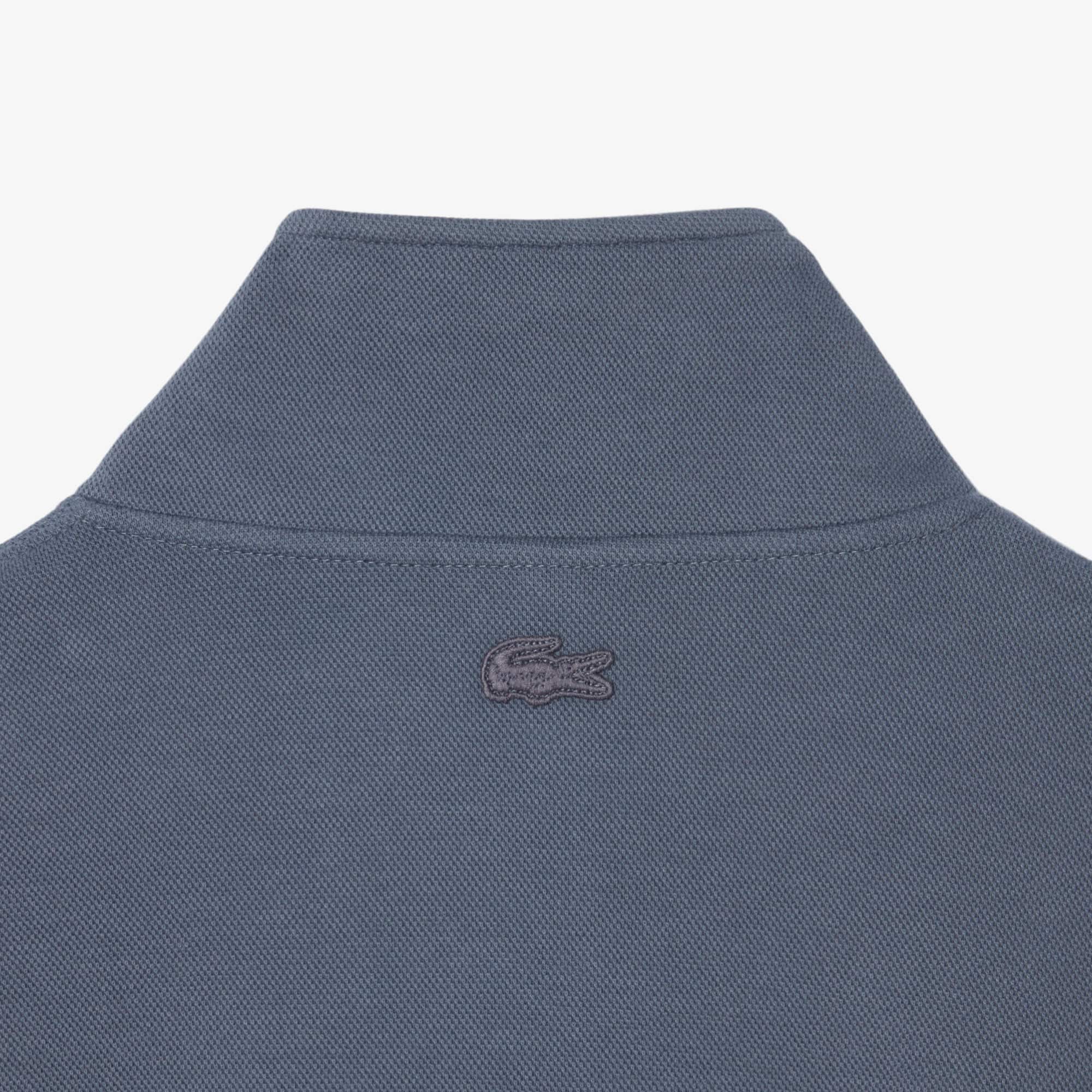 Branded Piqué Sweatshirt