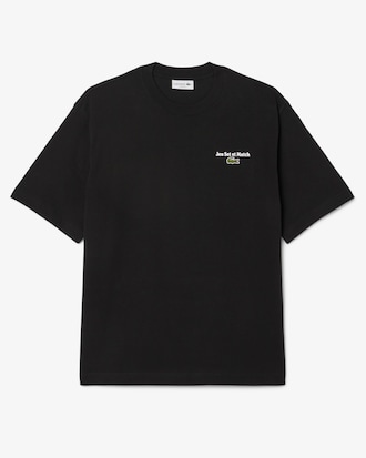 Playera holgada estampada de suéter grueso