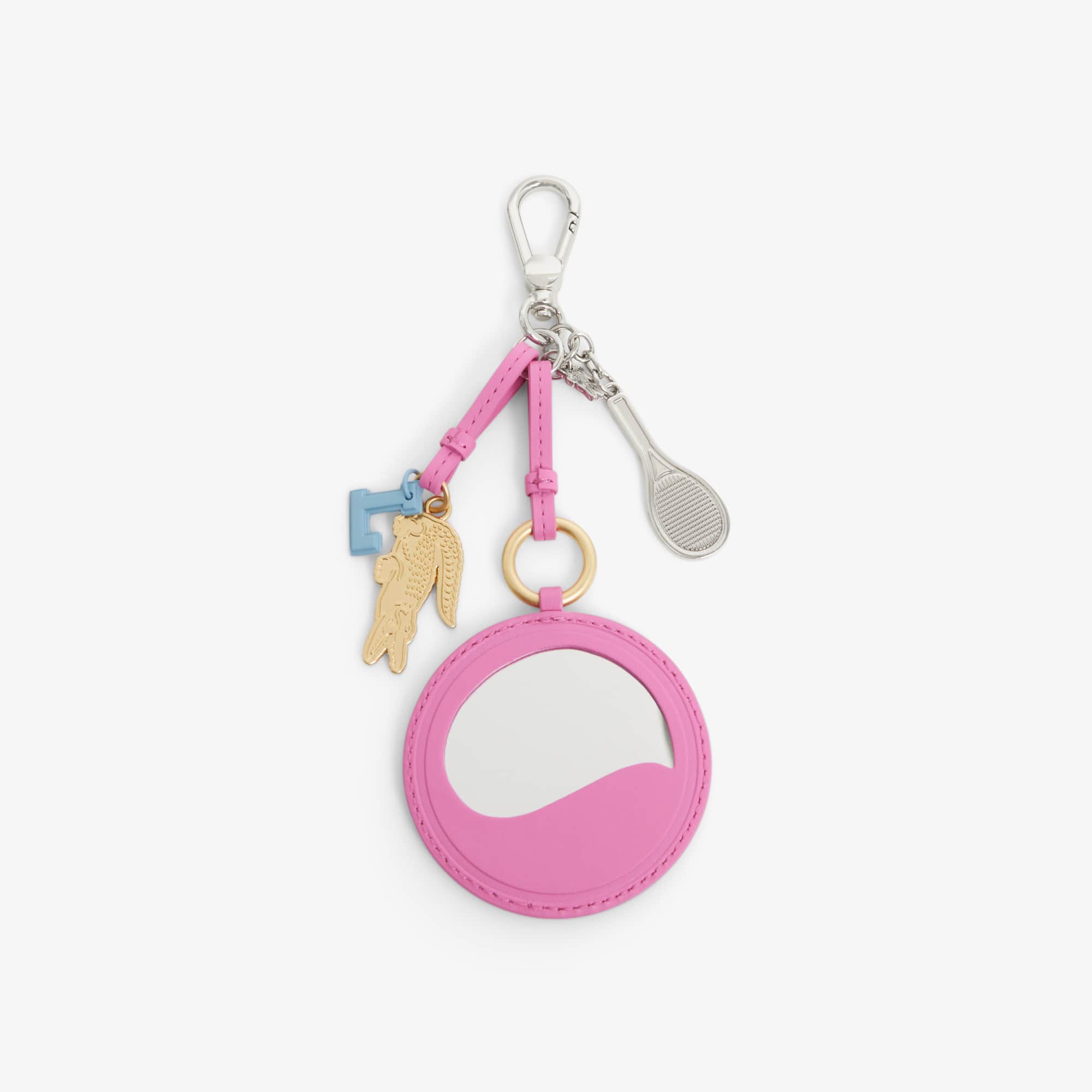 Tennis Racket Mirror L Charms Key Ring - Wallets & Small Leather