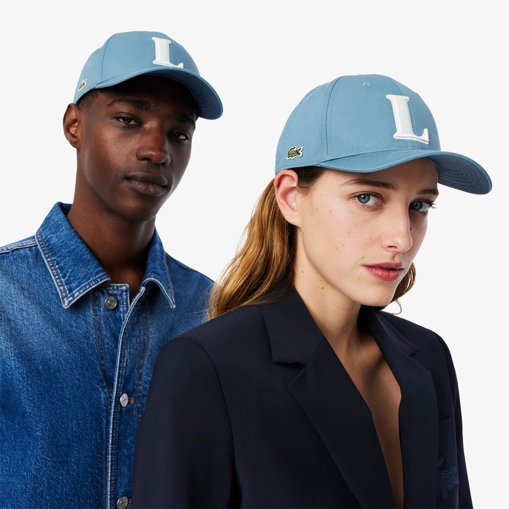 キャップ Lacoste Unisex 3D Embroidered Baseball Cap 3D Embroidered Cotton Twill Baseball Cap