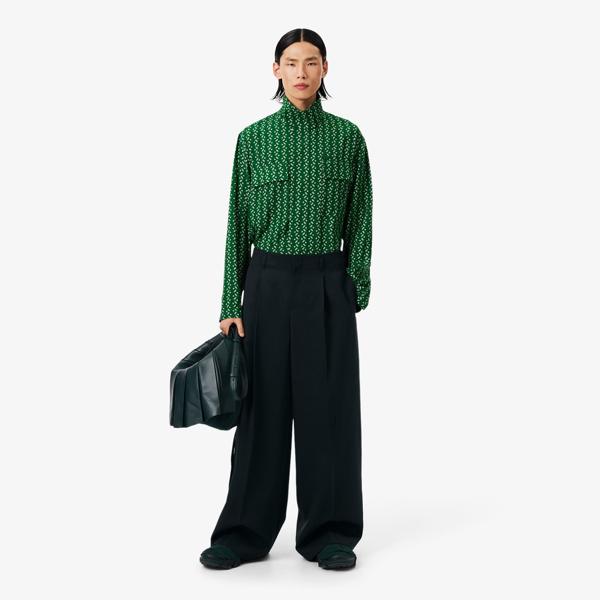 Runway Wide Fit Tailored Wool Pants - Pants & Sweatpants - New In