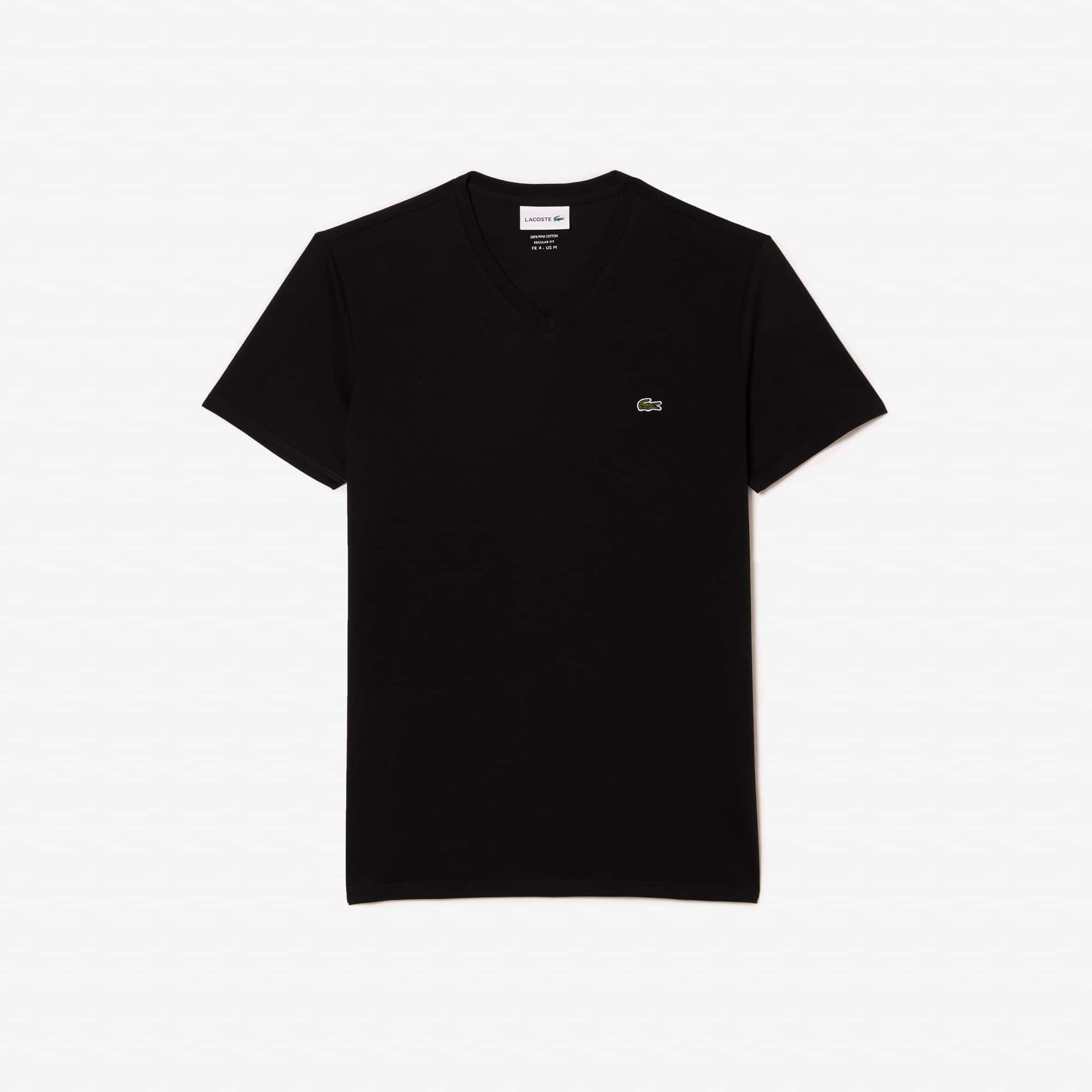 Men's Lightweight Pima Cotton V-Neck T-Shirt