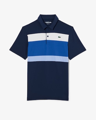 Men's Regular Fit Colorblock Golf Polo