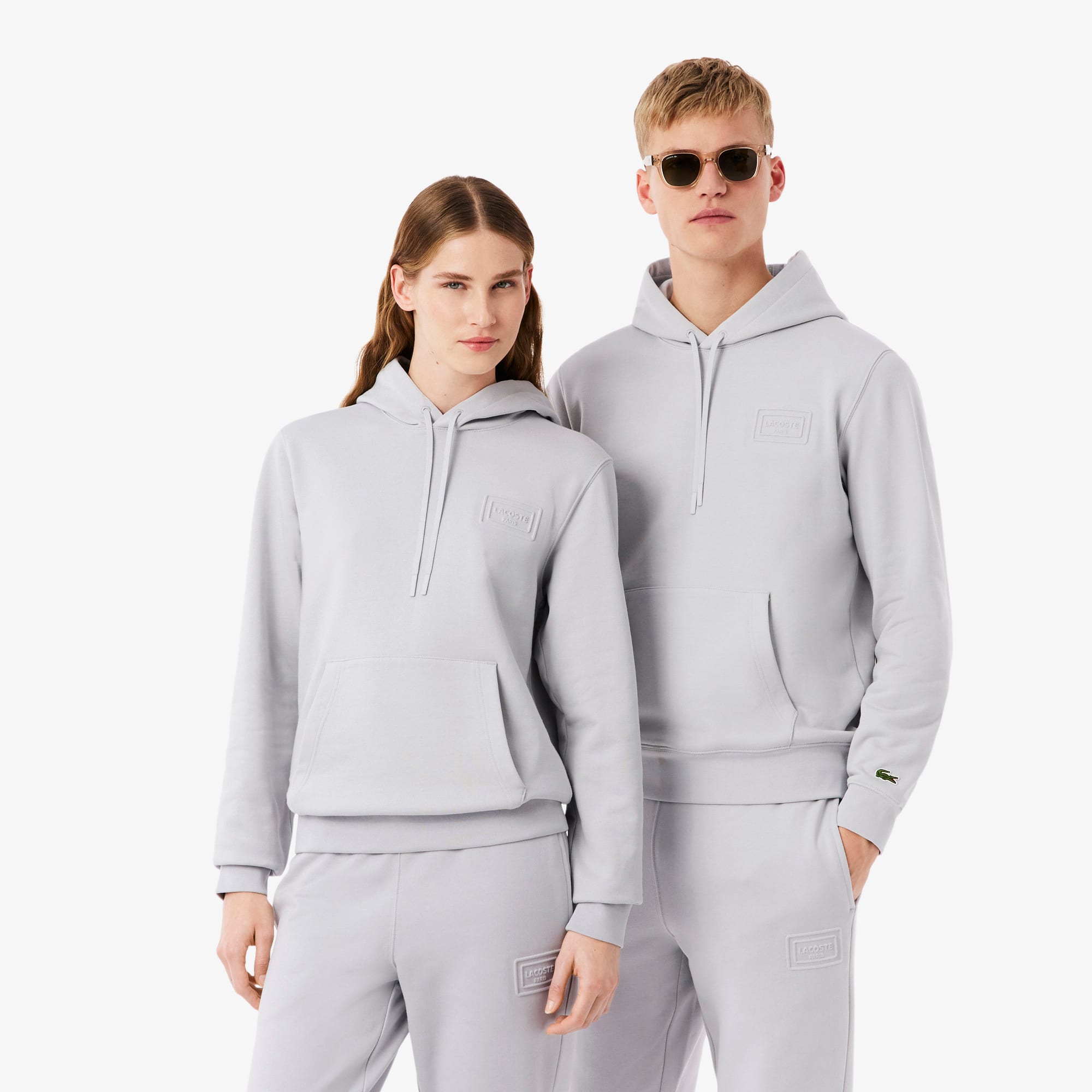 Lacoste Embossed Branding Hoodie