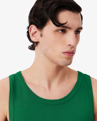 Runway Silk Piqu&eacute; Tank Top