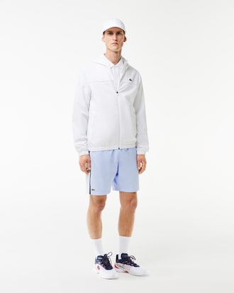 Men's Lightweight Colorblock Stripe Tennis Shorts