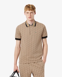 Polo Monogram de Corte Cl&aacute;sico para Hombre