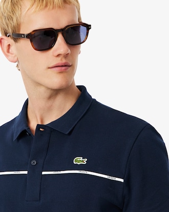 Polo Regular Fit Con L.12.12 Y Detalles De Logo Para Hombre