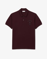 Polo de Petit Piqu&eacute; Bordado de Corte Cl&aacute;sico