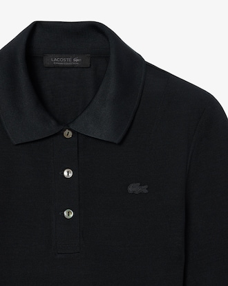 Runway Slim Fit Silk Mini-Piqu&eacute; Polo Shirt
