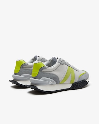 Sneakers Lacoste L-Spin Deluxe en piel contraste de color para hombre