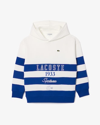 Kids' Striped Fleece Hoodie