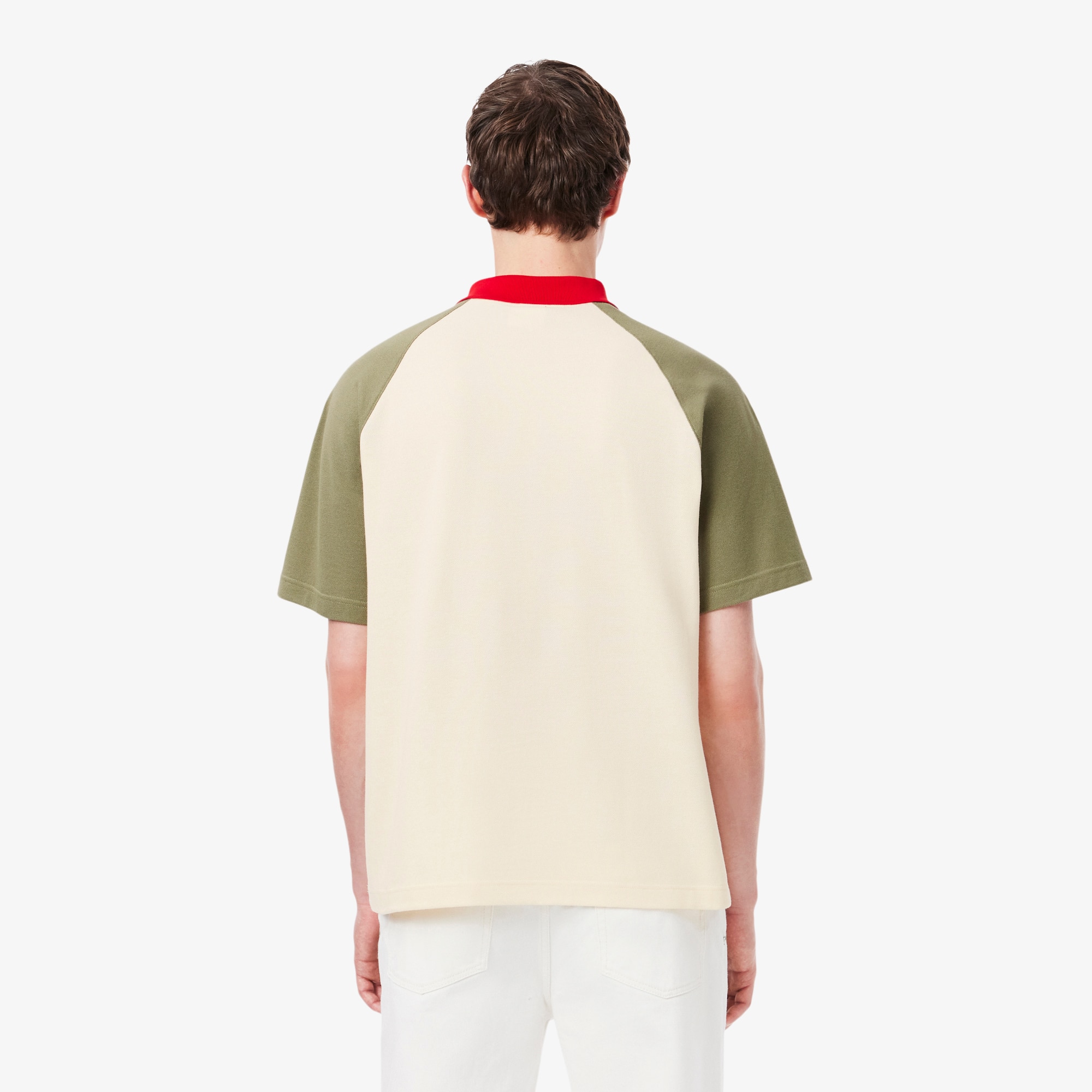 Classic Fit Colorblock Piqué Polo