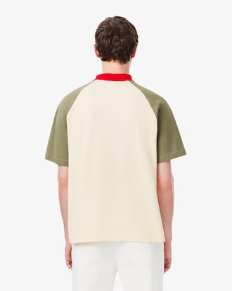 Classic Fit Colorblock Piqu&eacute; Polo