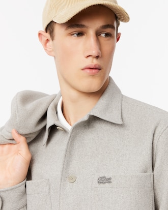 Men's Oversized Flannel Overshirt