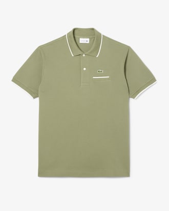 Men's Classic Fit Pocket Accent L.12.12 Polo