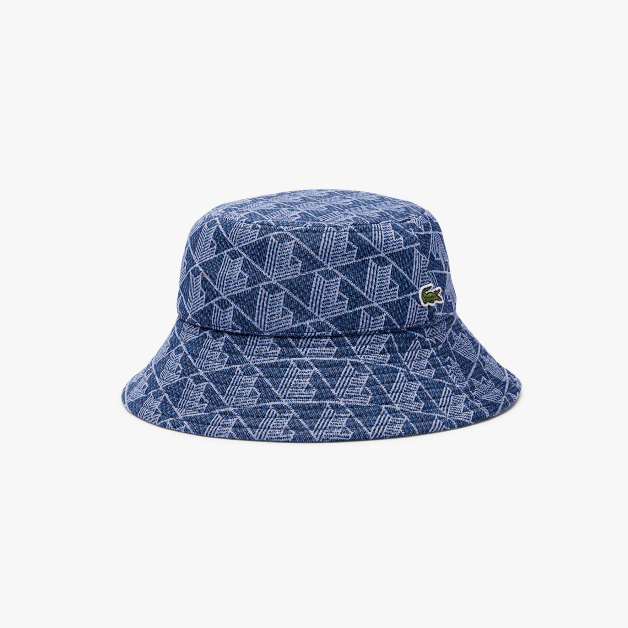 Lacoste Women's Monogram Bucket Hat In Blue